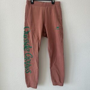 New Balance‎ Joe Freshgoods Sweatpants Mens XS Brown Embroidered Outside Clothes